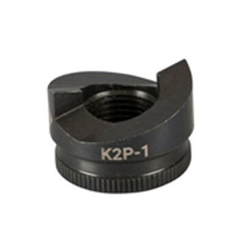 Poincon knockout bord moleté, 1.36 po diamètre de coupe, 1 po conduit/tuyau