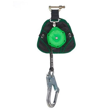 Lanyard Leading Edge Personal Fall Limiter, 310 Lb, 6 Ft Lg, 2 Legs, Green