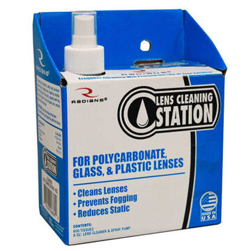 Anti-Fog/Anti-Static Lens Cleaning Station, Silicone Free, Silicon-Free, 600, 8 oz