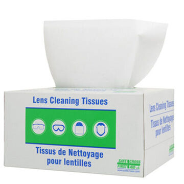 Serviette de nettoyage pour lentilles polyvalentes, 5 x 8 pouce, 300