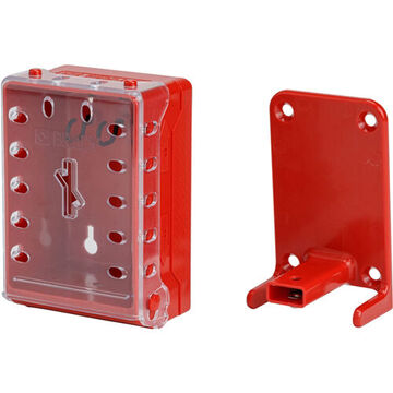 Ultra Compact Lock Box, 12 Keys, 5.846 in ht, 3.95 in wd, 2.743 in dp, Plastic