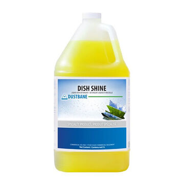 Liquid Dish Detergent, 5 l Container, Bottle, Yellow