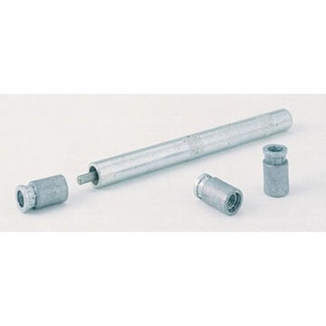 Machine Screw Anchor, 3/4 in dia, 7.7 in lg, Zinc Alloy and Lead
