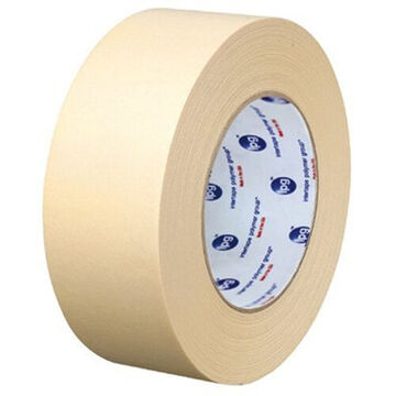 Utility Masking Tape, 54.8 m lg, 48 mm wd, 5.5 mil thk, Polymer, Beige