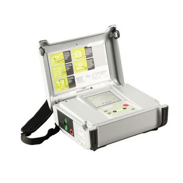 Testeur de mégohmmètre calibré, 20 mA, 200 mA, LCD, batterie 7.2 VDC