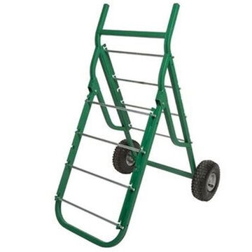 A Frame Deluxe Mobile Caddy, 28-1/4 in Overall wd, 48 in ht, 400 lb, Green