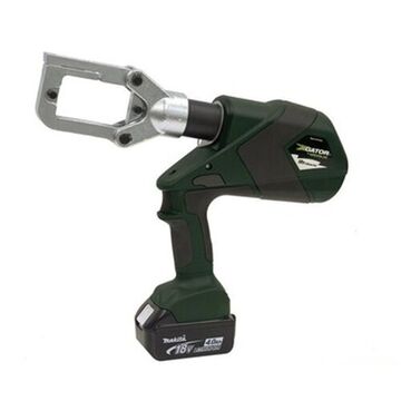 Die style crimper/Cutter Multi Tool, 600 kcmil Copper, 350 kcmil Aluminum, 53 kN, 12 VDC, Lithium lon