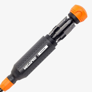 15-in-1 Multi-Bit Screwdriver, 8 Pieces, Ergonomic, Flat, Phillips, Spanner, Torx, Hex, Steel