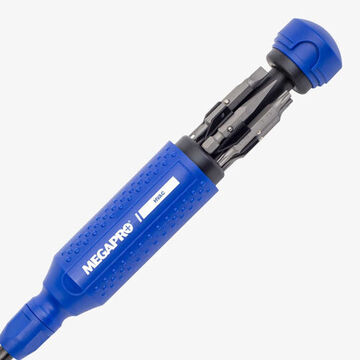 15-in-1 Multi-Bit Screwdriver, Flat, Phillips, Square, Torx, Flat, Square, Hex, Steel