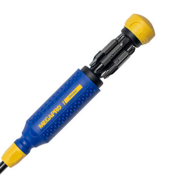 15-in-1 Multi-Bit Screwdriver, Flat, Phillips, Torx, Square, Hex, Steel