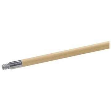 Threaded Metal Tip Handle, Lacquer, Wood