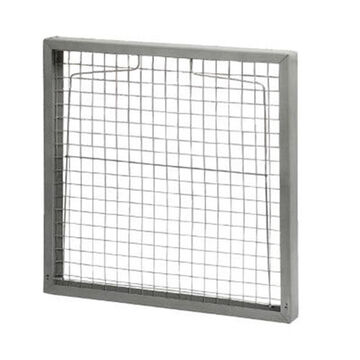 Pad Holding Frame, 24 in lg, 24 in wd, 2 in dp, Aluminum