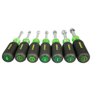 Magnetic Nut Driver Set, 7 Pieces, Chrome Plated