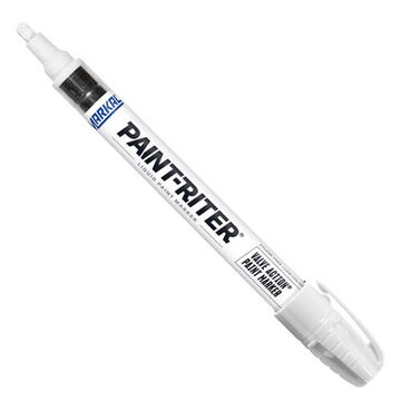 Paint Markers, 1/8 in Tip, White