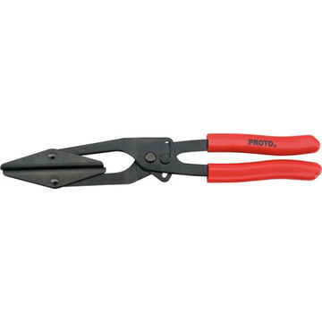 Pinch-Off Plier, 2-1/2 in, 2 in Wd, 1/2 in Dp Jaw, Heat Treated Steel Jaw