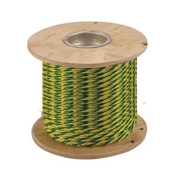 General Purpose Pull Rope, 3/8 in Outside dia, 250 ft lg, 2430 lb, Polypropylene