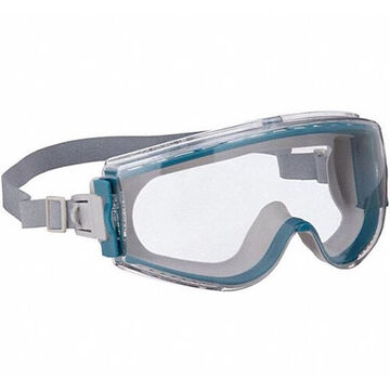 Goggle Chemical Splash And Impact Protective, Universal, Anti-fog, Anti-static, Anti-scratch, Clear, Traditional, Teal