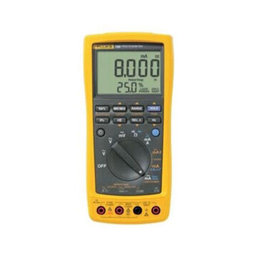 Process Calibrator Multimeter, 0 to 1000 VAC/DC, 0 to 20/4 to 20 mA, 19.999 kHz, 40 Mohm