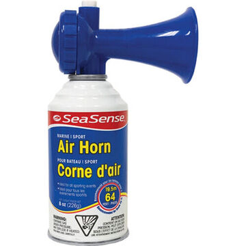 Portable Air Horn, 127 db, Colorless