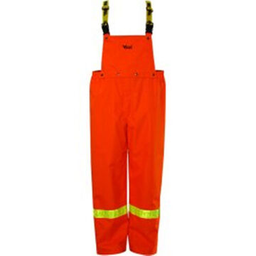 Pantalon de pluie, homme, orange