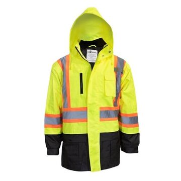 Manteau de pluie, lime polyester