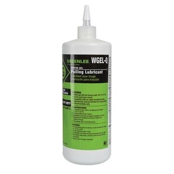 Non-Flammable Pulling Lubricant, Squeeze Bottle, 1 qt Container, Gel