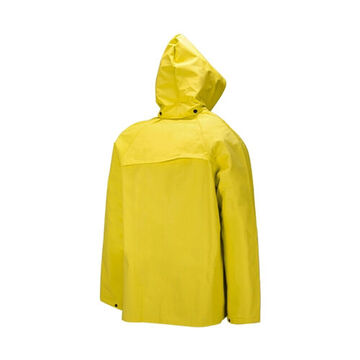 401 Tornado Rain Jacket, L, Yellow, Polyester/pvc