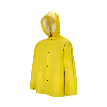 401 Tornado Rain Jacket, Xl, Yellow, Polyester/pvc