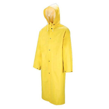 601 Tornado Traffic Rain Coat, L, Yellow, Polyester/pvc