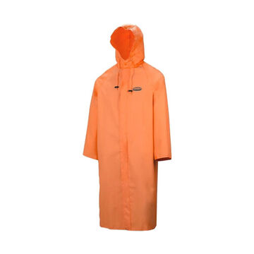 851 Hurricane Rain Coat, S, Orange, Polyester/pvc