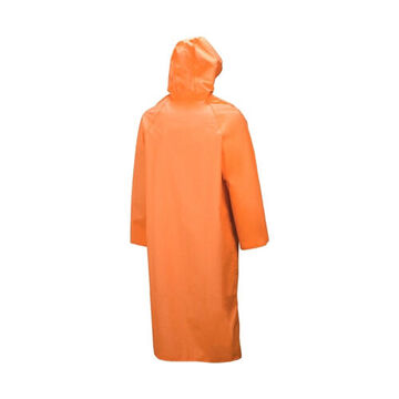 851 Hurricane Rain Coat, L, Orange, Polyester/pvc