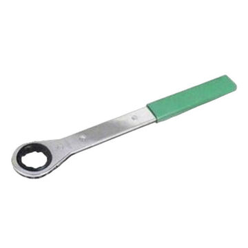 Hex Head Ratcheting Wrench, 13 In Lg, Alloy Steel