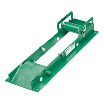 Rouleau bobine plateforme simple, 11 po la, 32 po lo, 42 po dia bobine, 2000 lb, acier, rouleau plateform simple