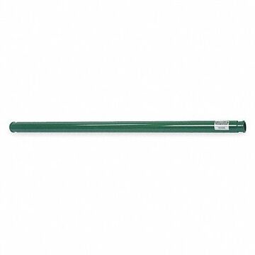 Screw Reel Stand Spindle, 76 In Lg, Steel, Green