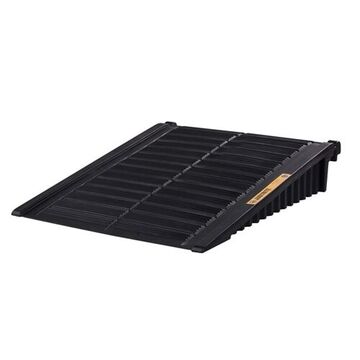 Square Spill Pallet Ramp, 11.25 In Ht, 48 In Wd, 59.75 In Lg, 1000 Lb, Polyethylene