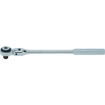 Ratchet Head Non-insulated, 3/8 In Drive, Steel, Full Polished