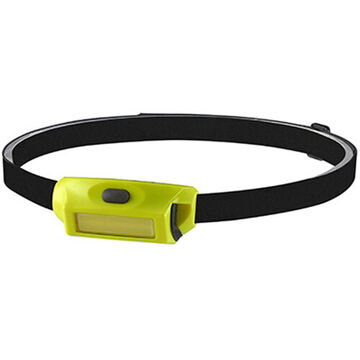 Rechargeable Head Lamp, Led, Polycarbonate, 35 To 180 Lumens
