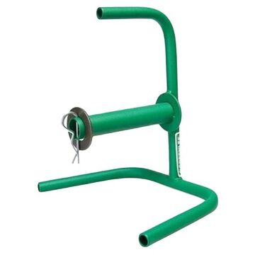 Reel Rope Stand, 1000 ft x 3/16 in rope or 1000 ft x 1/4 in rope, Steel, Green