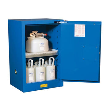 Combination Safety Cabinet, 35 in ht, 23.25 in wd, 18 in dp