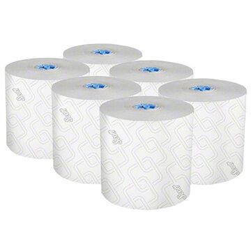 High Capacity Hard Roll Towel, Blue Core, 7.5 in wd