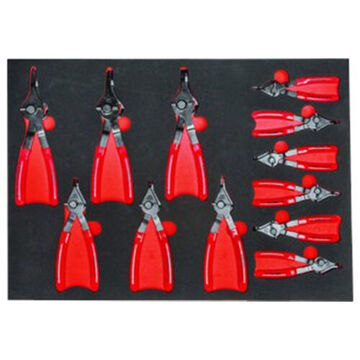 Foamed Retaining Ring Plier Set