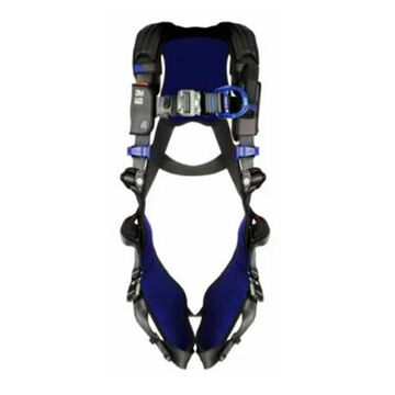 Comfort Vest Climbing/Positioning/Retrieval Safety Harness, XS, 310 lb, Gray, Polyester Strap