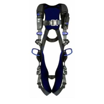 Safety Harness Comfort Vest Climbing/positioning/retrieval, Xs, 310 Lb, Gray, Polyester Strap