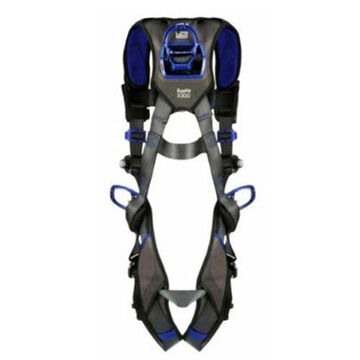 Safety Harness Comfort Vest Climbing/positioning/retrieval, Xs, 310 Lb, Gray, Polyester Strap