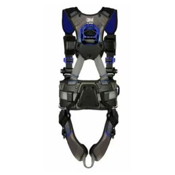 Comfort Wind Energy Climbing/Positioning Safety Harness, S, 420 lb, Gray, Polyester Strap