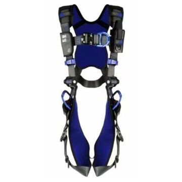 Comfort Wind Energy Climbing/Positioning Safety Harness, 2XL, 420 lb, Gray, Polyester Strap