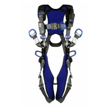 Comfort Wind Energy Climbing/Positioning Safety Harness, M, 420 lb, Gray, Polyester Strap