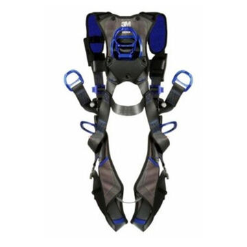 Comfort Wind Energy Climbing/Positioning Safety Harness, M, 420 lb, Gray, Polyester Strap