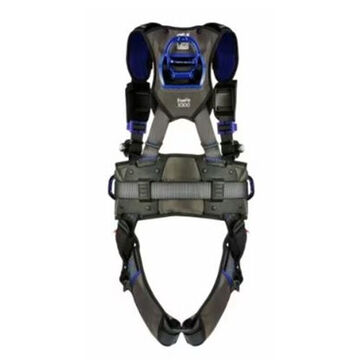 Safety Harness Comfort Construction Climbing/positioning, M, 310 Lb, Gray