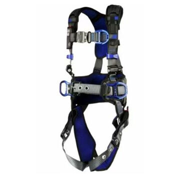 Comfort Construction Climbing/Positioning Safety Harness, XS, 310 lb, Gray, Polyester Strap